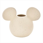 Buy Disney Home - Mickey Head Vase Natural Speckle