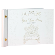 Buy Wedding Album - Cinderella & Prince Guest Book