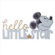 Buy Word Plaque - Mickey Mouse Hello Little Star