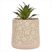 Buy Disney Home - Mickey Ceramic Planter With Faux Plant