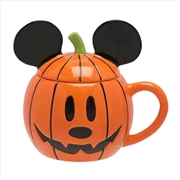 Buy Halloween - Mug With Lid Mickey Pumpkin