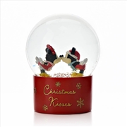 Buy Mickey Christmas - Snow Globe 'Christmas Kisses'