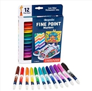 Buy Crayola 12pk Fine Line Point Markers
