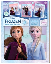 Buy Frozen 3pk Preschool Puzzles