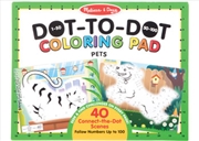 Buy 123 Dot-To-Dot Coloring Pad - Pets