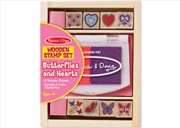 Buy Butterfly And Hearts Stamp Set