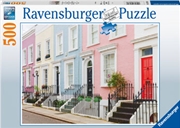 Buy Colourful London Townhouses 500 Piece