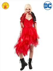Buy Harley Quinn Red Dress Costume - Size L