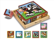 Buy Cube Puzzle - Farm - 16 Piece
