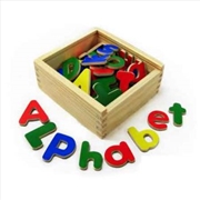 Buy Wooden Magnetic Letters 52pc