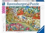 Buy Floral Mushroom Houses Puzzle 1000 Piece 