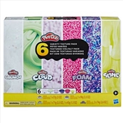 Buy Play-Doh 6 Variety Texture Pack