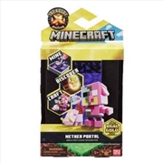 Buy Treasure X Minecraft Series 1 Nether Portal Craft