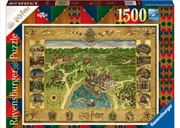 Buy Harry Potter Hogwarts Map 1500 Piece