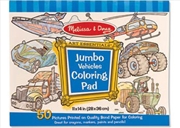 Buy Jumbo Colouring Pad - Vehicles