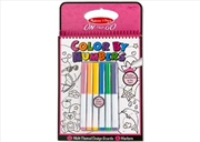 Buy On The Go - Color By Numbers Book - Pink