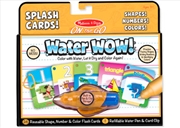 Buy On The Go - Water Wow! Splash Cards – Shapes! Numbers! Colors!