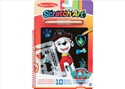 Buy Paw Patrol - Scratch Art - Marshall