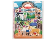 Buy Reusable Puffy Sticker Deluxe-Horse Scene