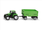Buy Deutz-Fahr With Fortuna 4-Wheeler-Trailer
