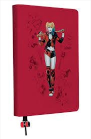 Buy Dc: Harley Quinn Journal With Ribbon Charm