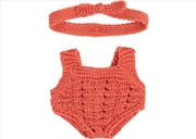 Buy Knitted Doll Outfit 21cm - Rompers & Headband