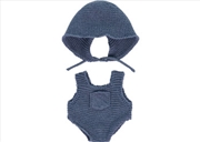 Buy Knitted Doll Outfit 21cm - Rompers & Hood