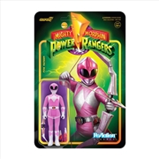 Buy Power Rangers - Pink Ranger ReAction 3.75" Action Figure