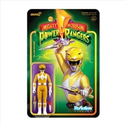 Buy Power Rangers - Yellow Ranger ReAction 3.75" Action Figure