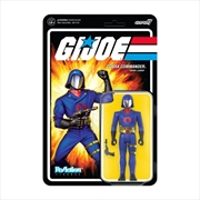Buy G.I. Joe - Cobra Commander (Toy Colors) ReAction 3.75" Action Figure