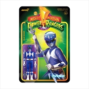 Buy Power Rangers - Blue Ranger ReAction 3.75" Action Figure