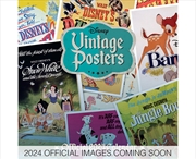 Buy Disney Vintage Posters 2024 Square Calendar