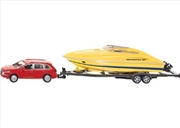 Buy Toyota Car with Motorboat - 1:55 Scale