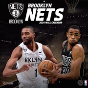 Buy Brooklyn Nets 2024 Team Square Calendar