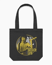 Buy Bruce Lee The Game Tote Bag - Black