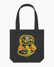 Buy Cobra Kai Logo Tote Bag - Black