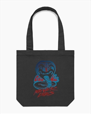 Buy Cobra Kai Never Dies Tote Bag - Black