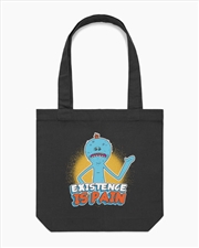 Buy Existence Is Pain Tote Bag - Black