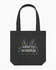 Buy Expecto Patronum Tote Bag - Black