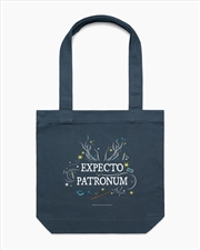 Buy Expecto Patronum Tote Bag - Petrol Blue