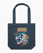 Buy Sonic And Tails Tote Bag - Petrol Blue