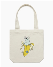 Buy Banana Dolphin Tote Bag - Natural