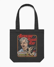 Buy Barking Rabid Ray Tote Bag - Black