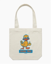 Buy Duck You Tote Bag - Natural