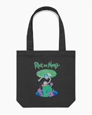 Buy Rick And Morty Portal Tote Bag - Black