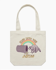 Buy Hiss Into The Abyss Tote Bag - Natural