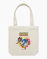Buy Sonic Has A Posse Tote Bag - Natural
