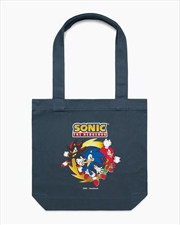 Buy Sonic Has A Posse Tote Bag - Petrol Blue