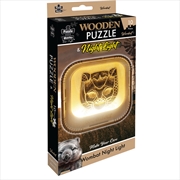 Buy Wooden Night Light Puzzle Wombat
