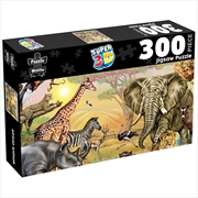 Buy Super 3D Jigsaw Puzzle - African Animals